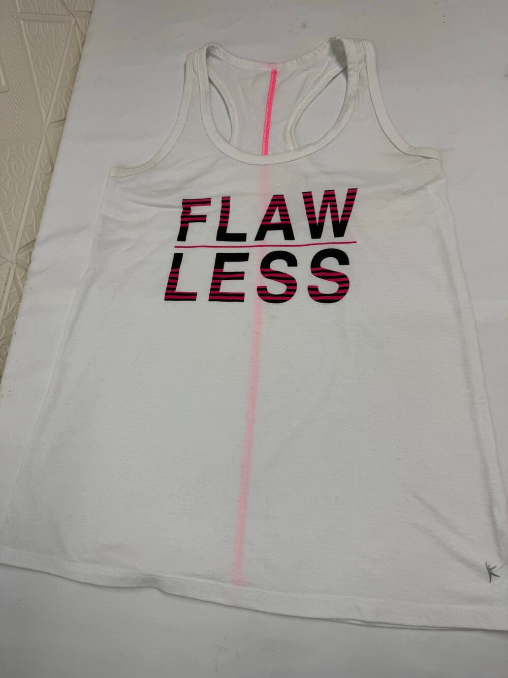SKU2564 Danskin Now Women's Size Medium "Flaw Less" Racerback Athletic Tank Top